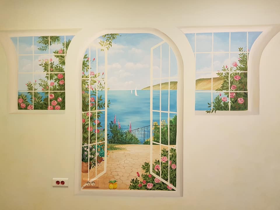 Viața este ca o călătorie, un infinit teren de joaca. Interviu Viviana Preston – Pictura Murala